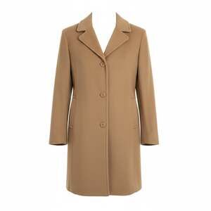 L.L. Bean 100% Wool Camel Coat Old Money Preppy Classic Ralph Lauren Style Jacke